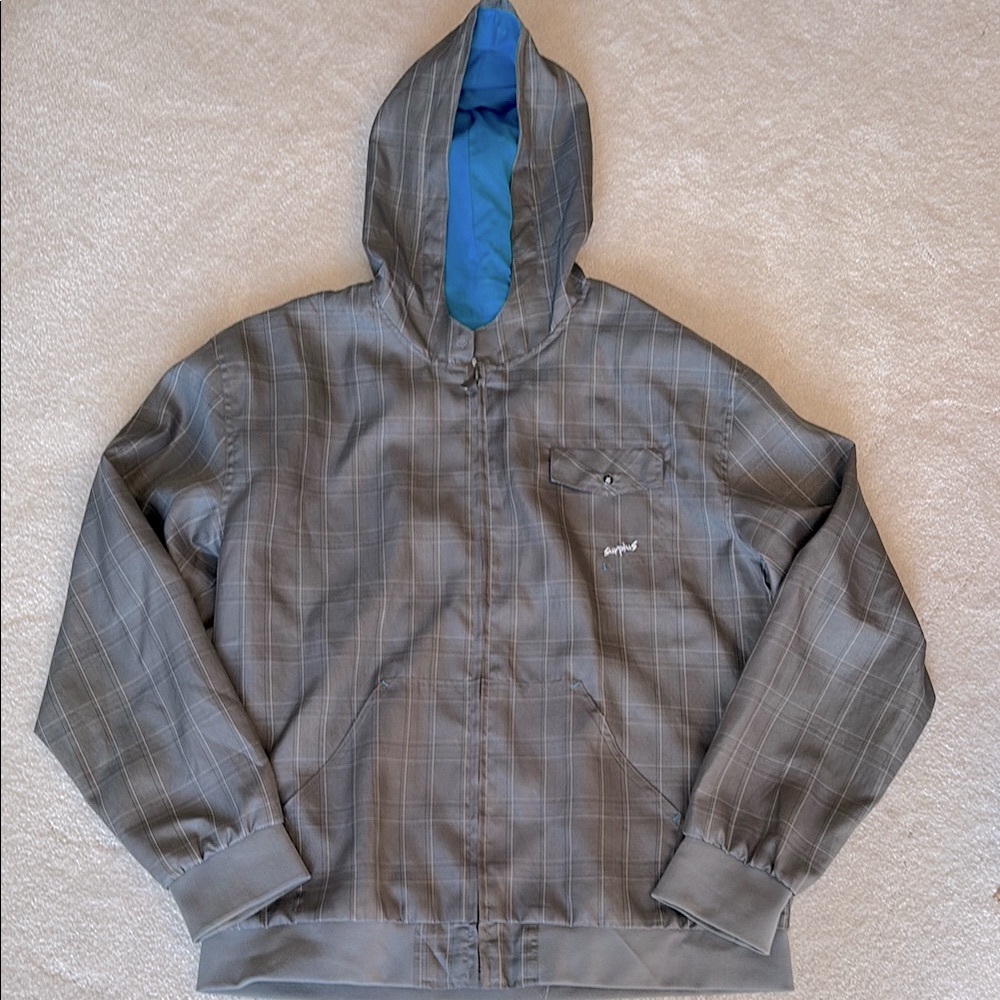 Men’s Surplus Gray lightweight Hooded Jacket